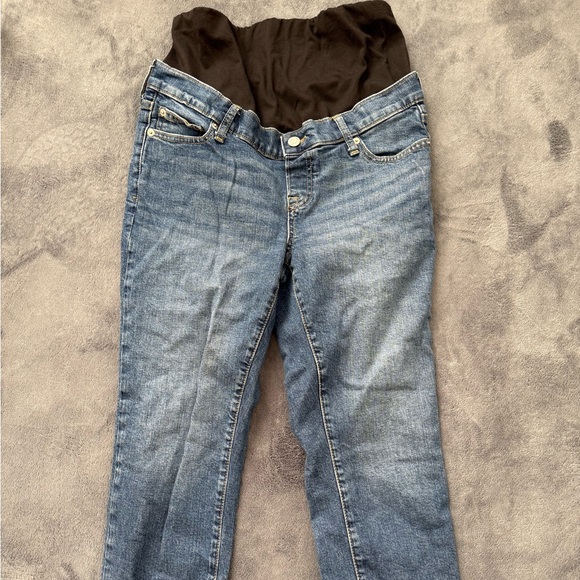 GAP Maternity Blue Jeans - 29/8 short - Picture 1 of 2